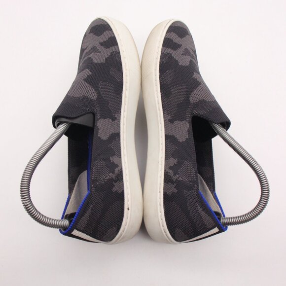 Rothy's The Original Women's Size 8 Slip On Sneaker Grey Camo Camouflage Sneaker - Picture 6 of 9